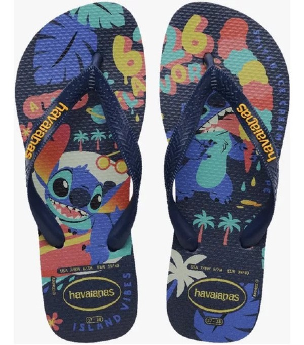 Sandália Havaianas Top Disney Classic Stitch N° 37/38 (MP)