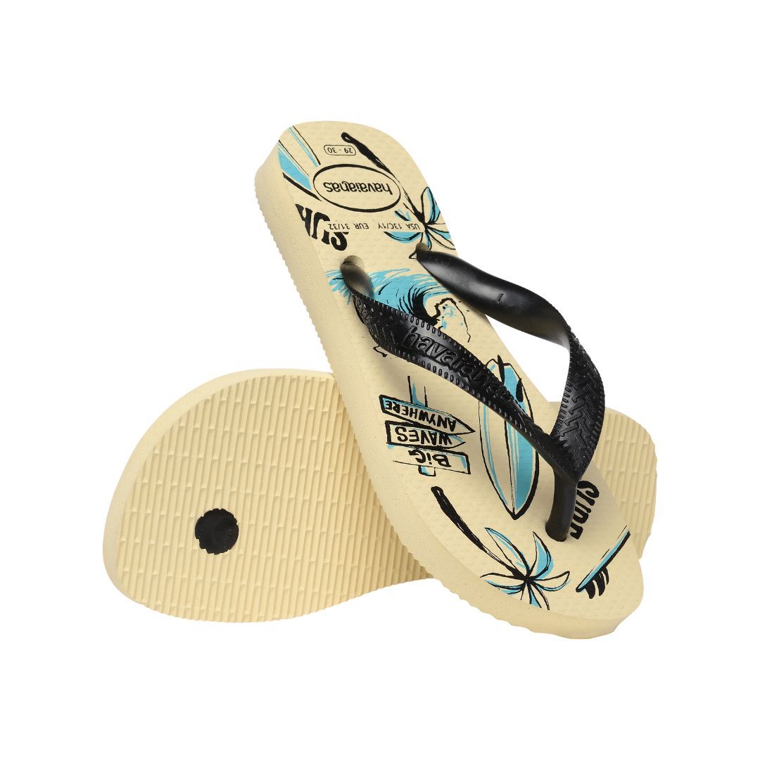Encontraproduto.com.br - Sandália Havaianas Kids Athletic Buttercream 29/30