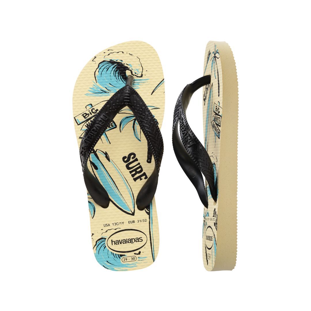 Encontraproduto.com.br - Sandália Havaianas Kids Athletic Buttercream 29/30