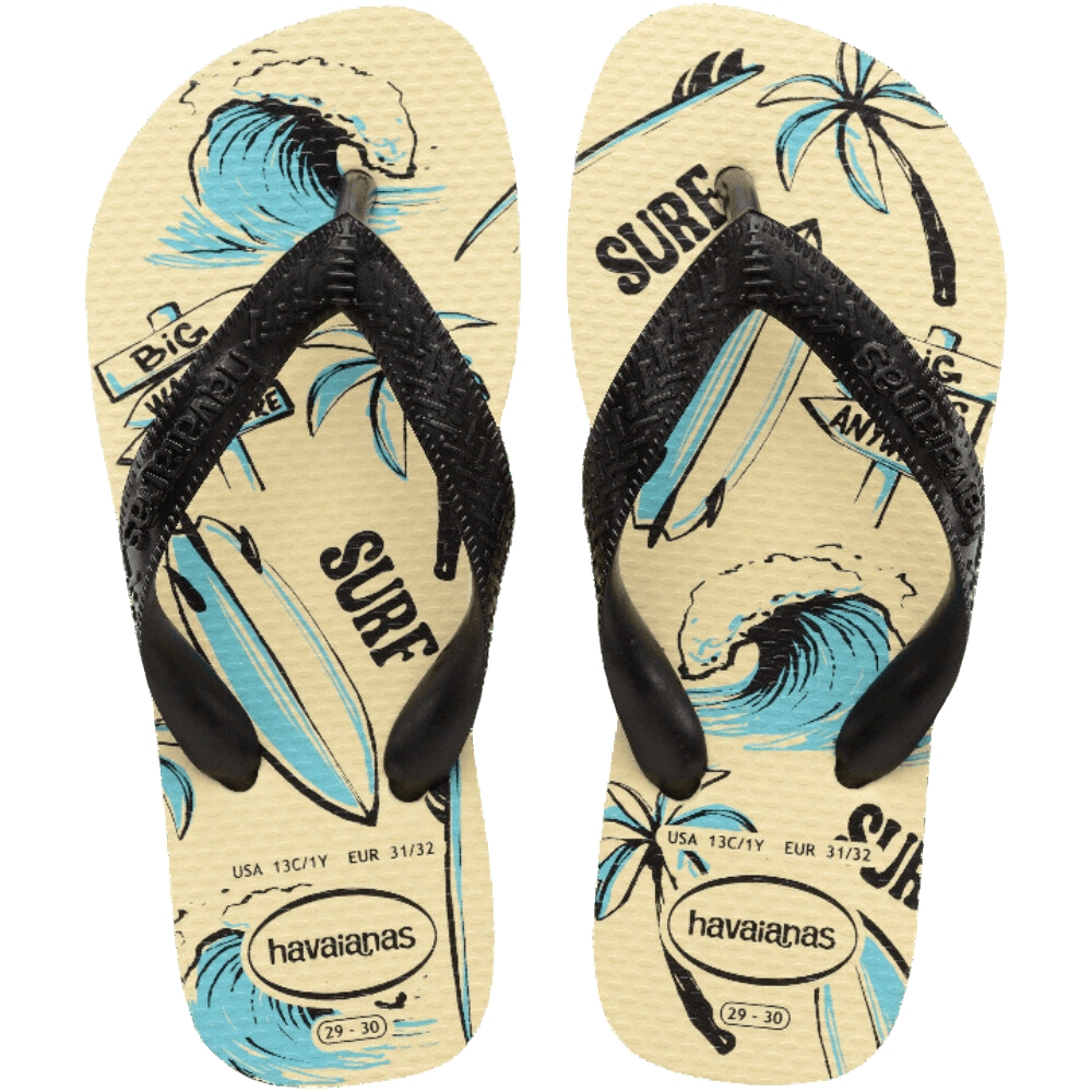 Encontraproduto.com.br - Sandália Havaianas Kids Athletic Buttercream 29/30