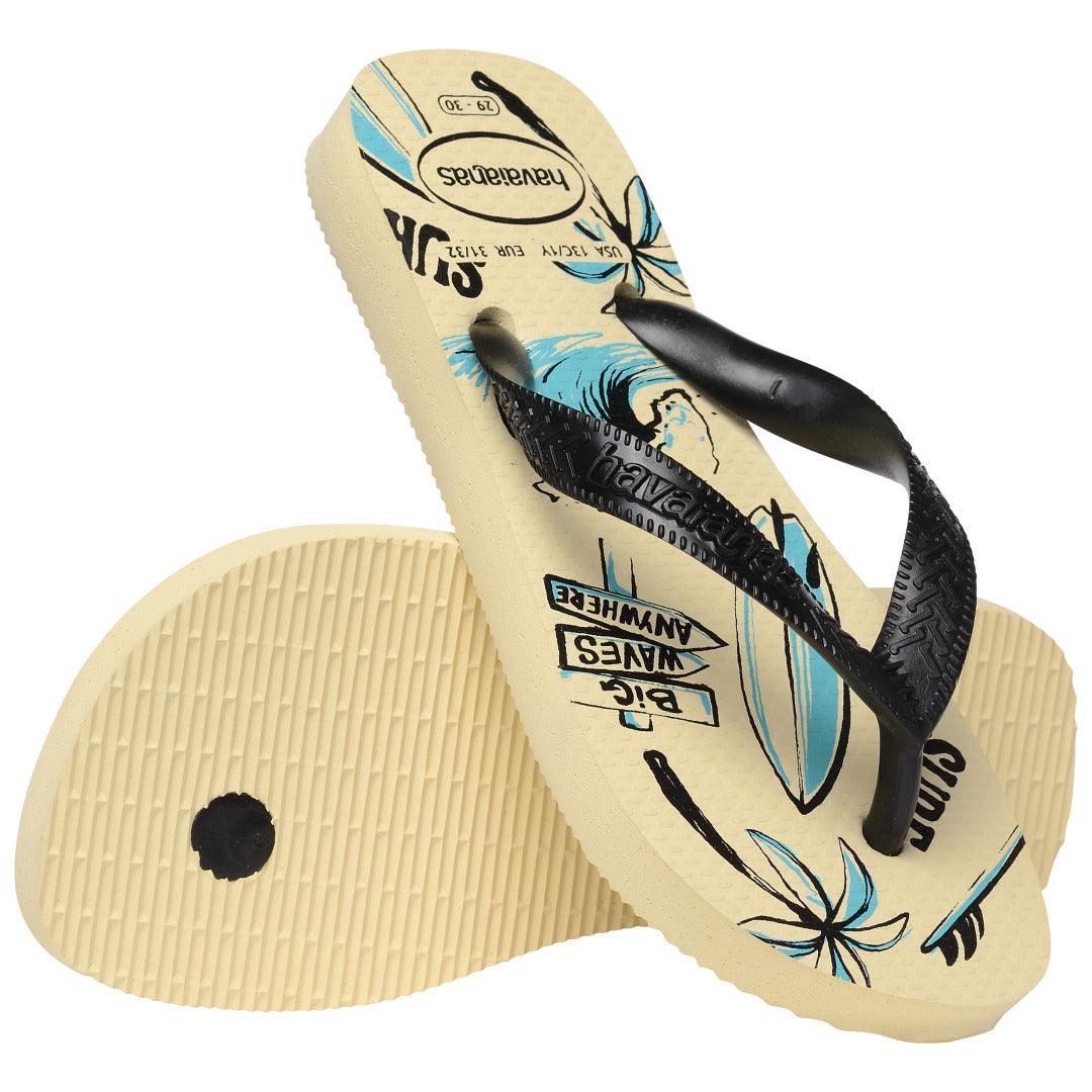 Encontraproduto.com.br - Sandália Havaianas Kids Athletic Buttercream 29/30