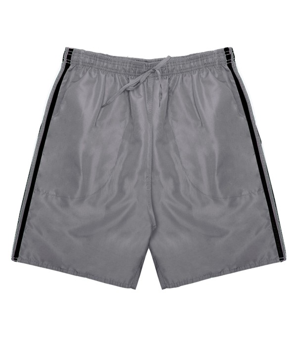 Bermuda Plus Size Masculina Lisa TNO Cinza