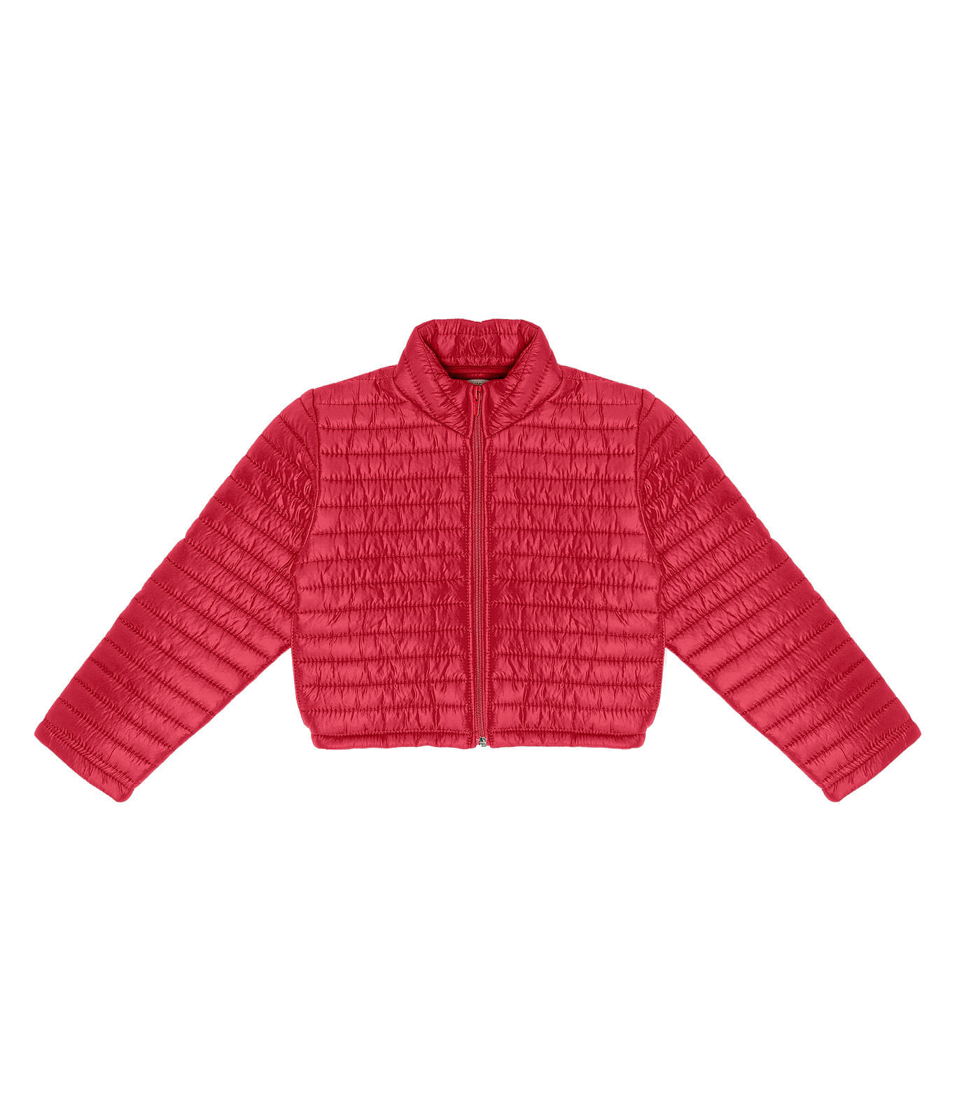 Jaqueta Infantil Feminina Gola Alta Trick Nick Vermelho