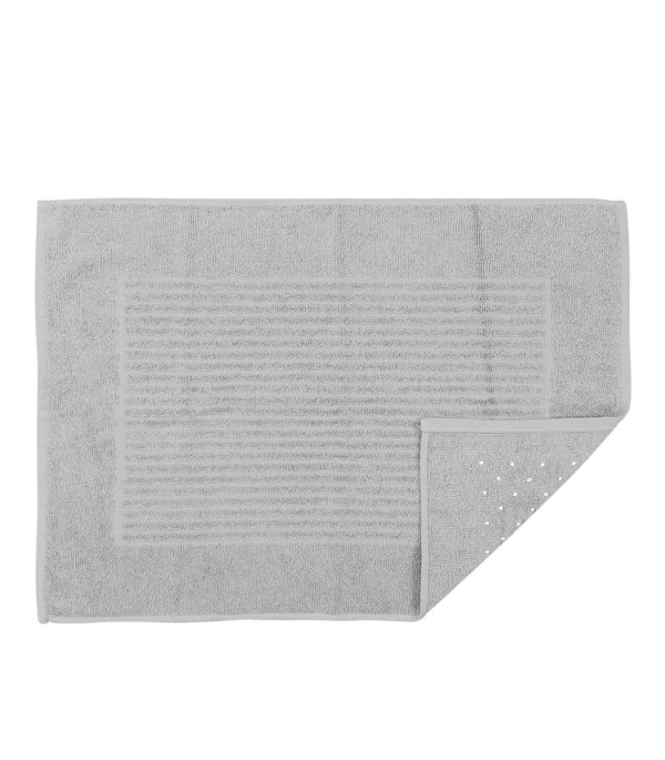 Encontraproduto.com.br - Toalha de Piso Basic com Antiderrapante Atlântica Cinza
