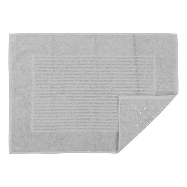 Encontraproduto.com.br - Toalha de Piso Basic com Antiderrapante Atlântica Cinza