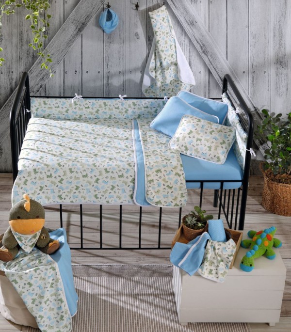 Encontraproduto.com.br - Edredom Bebê Estampado Vivaldi Verde