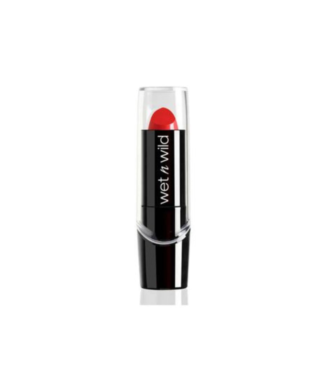 Batom Cremoso Silk Finish wet n wild Vermelho UN