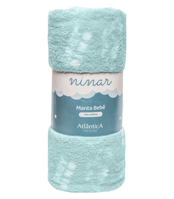 Encontraproduto.com.br - Manta Infantil Microfibra Porto Franco Verde