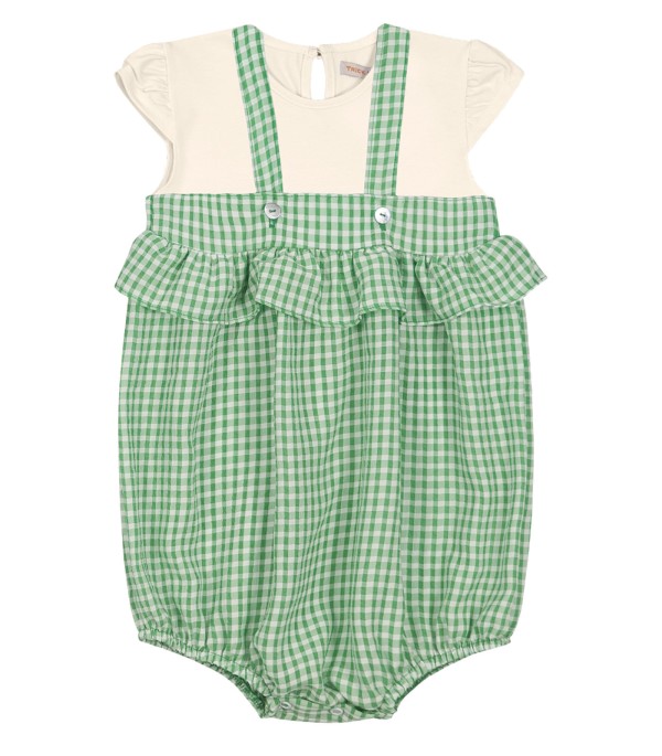 Encontraproduto.com.br - Conjunto Macaquinho Com Blusa Trick Nick Verde