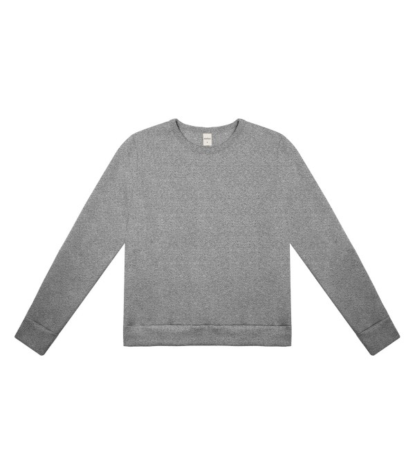 Encontraproduto.com.br - Blusão Feminino Em Moletom Rovitex Cinza