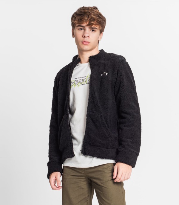 Encontraproduto.com.br - Jaqueta Juvenil Masculina Minty Preto