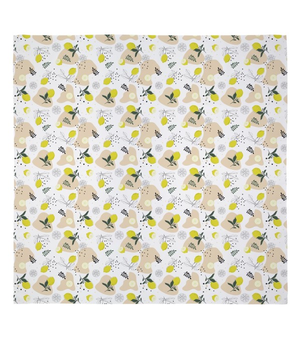 Encontraproduto.com.br - Toalha De Mesa Retangular 6 Lugares Teka Amarelo