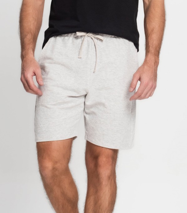 Encontraproduto.com.br - Bermuda Masculina Plus Size Moletom Diametro Cinza