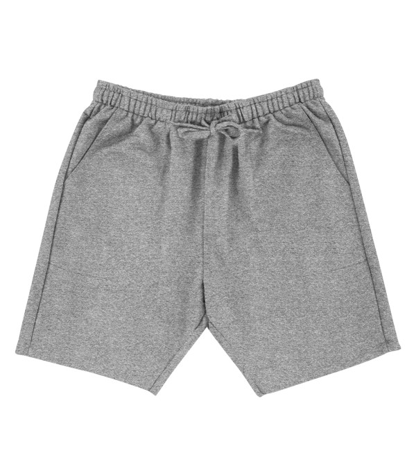 Encontraproduto.com.br - Bermuda Masculina Plus Size Moletom Diametro Cinza