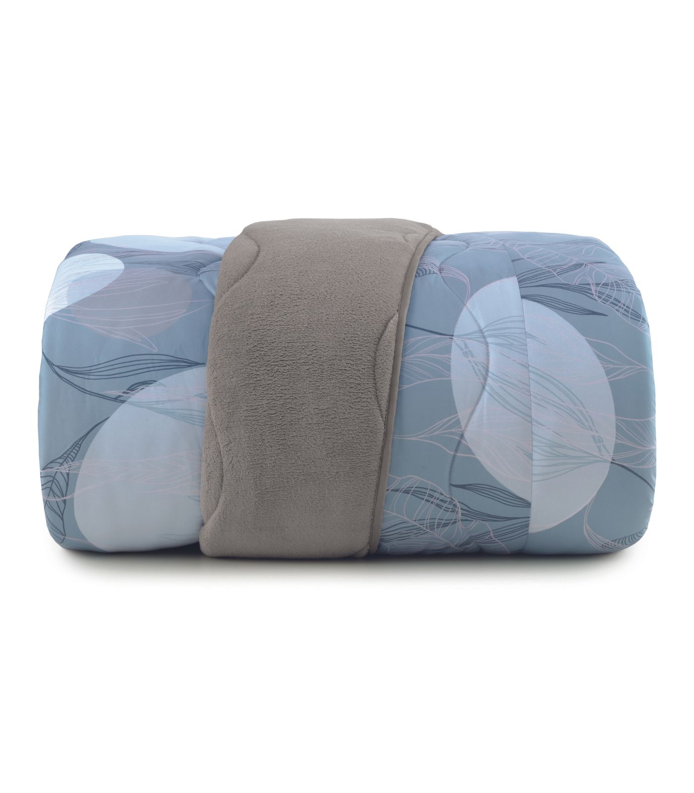 Edredom Blend Confort Queen Altenburg Cinza
