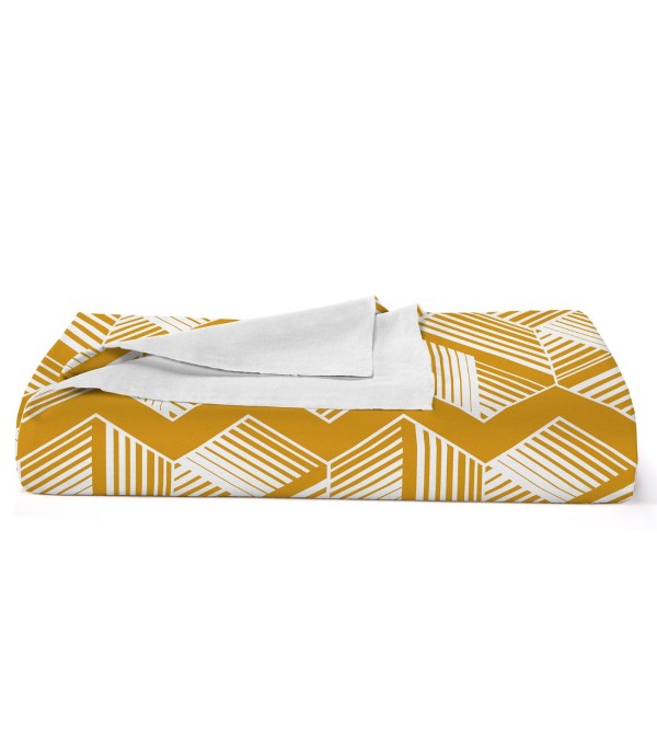Encontraproduto.com.br - Colcha Allegro Casal Full Teka Amarelo