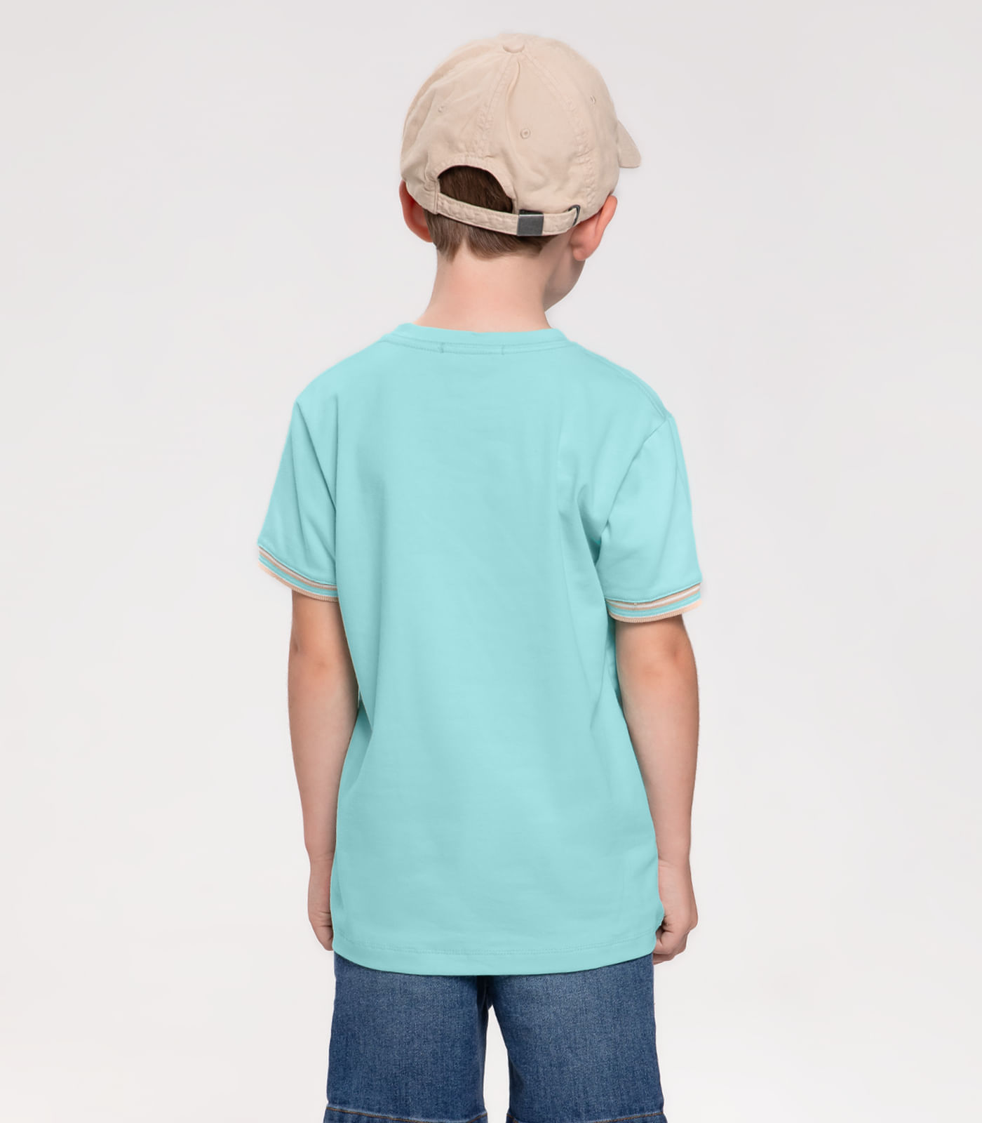 Camiseta Infantil Masculina Trick Nick Azul