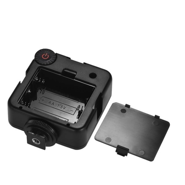 Encontraproduto.com.br - Mini Iluminador Led W81 6.5w com Dimmer para Câmeras, Filmadoras e Gimbals