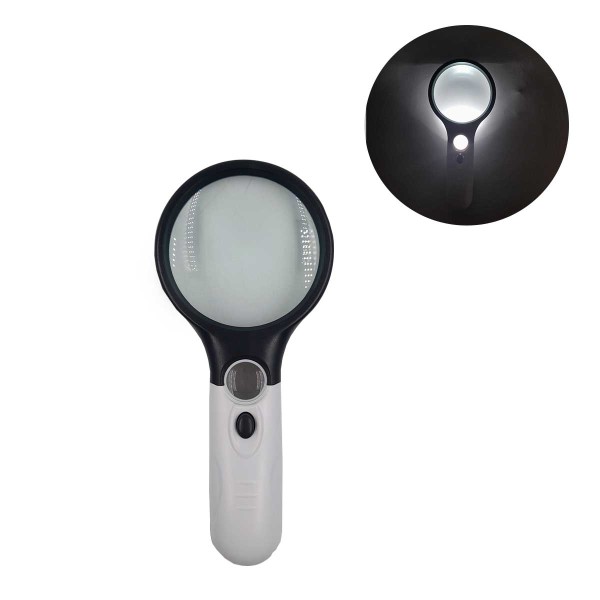 Encontraproduto.com.br - Lupa C/ Luz 75mm em Vidro BCT7 Comércio
