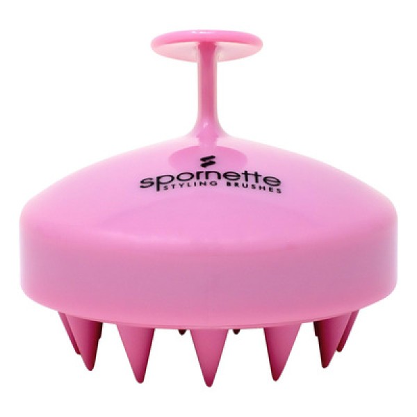 Encontraproduto.com.br - Spornette Scalp Massager Shampoo Escova Rosa