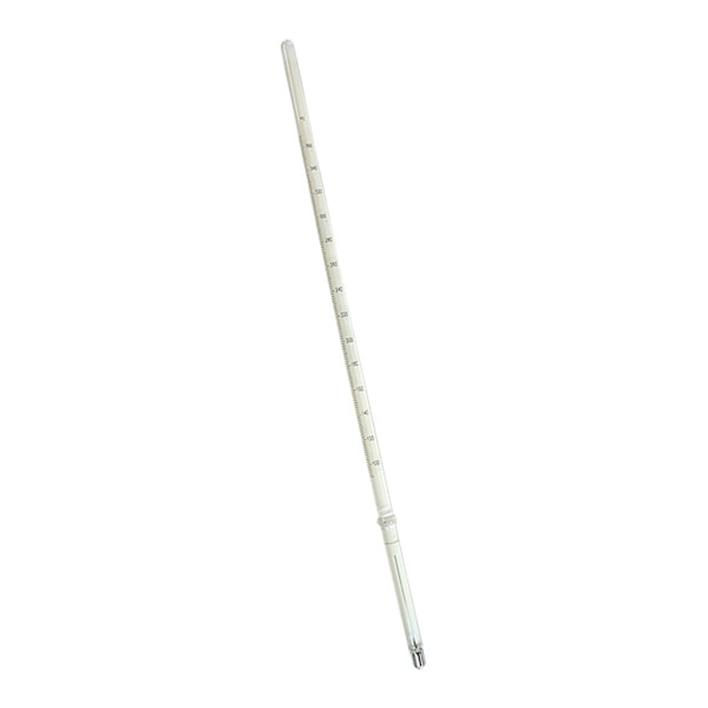 Termômetro Astm E-1 10°C +90+370 x 2°C Hg 290mm Imersão 57mm Incoterm 5371