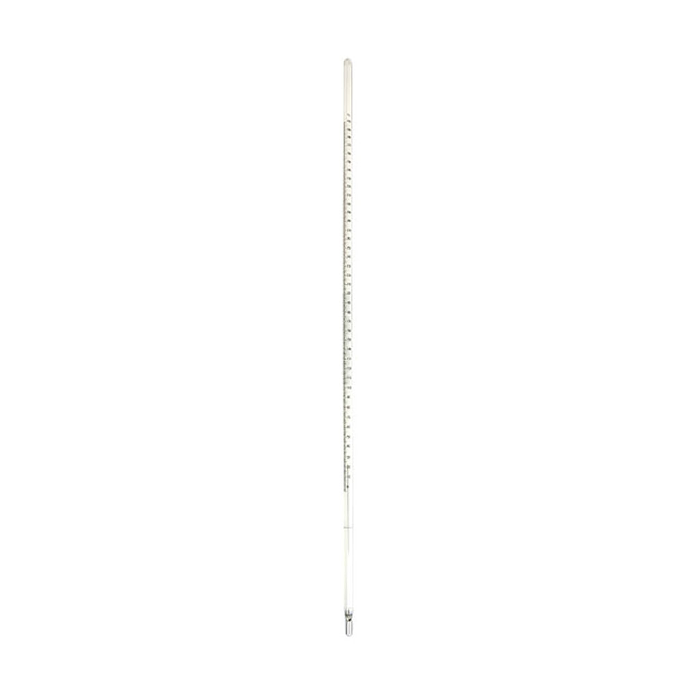 Termômetro Astm E-1 101°C +195+305 x 0,5°C Hg 370mm Imersão 76mm Incoterm 5504