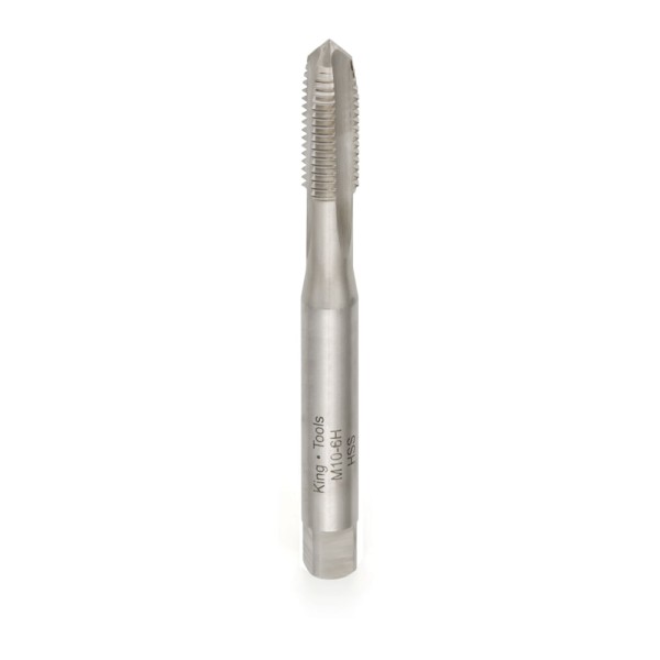 Encontraproduto.com.br - Macho Máquina Rosca 1/4 UNF Unificada Fina (UNF) Canal Reto Haste Kingtools 2108/3 1/4 UNF