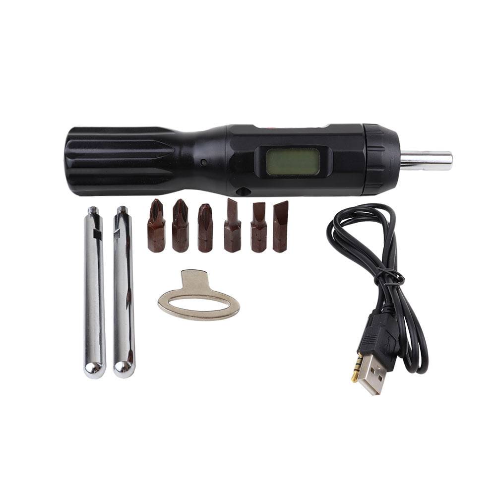 Encontraproduto.com.br - Torquímetro digital axial faixa 0,1 – 0,5 N.m div 0,1 N.m precisão ± 1% encaixe 1/4 com alarme sonoro Novotest.br AQSH-0.5