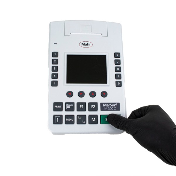 Encontraproduto.com.br - Rugosímetro M300C Com Impressora Integrada Unidade de Avanço Destacada Padrão de Rugosidade e Curso 17,5mm Mahr 6910431