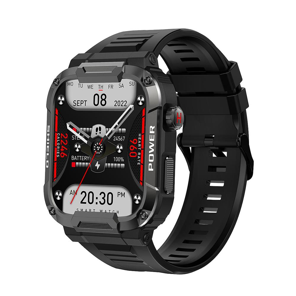 Relógio Inteligente Masculino MEVADEN com Chamadas Bluetooth e Monitor de Fitness