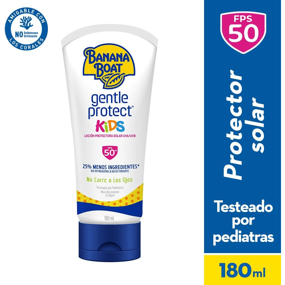 Encontraproduto.com.br - Protetor Solar Banana Boat Gentle Protect Kids Fps 50 180ml