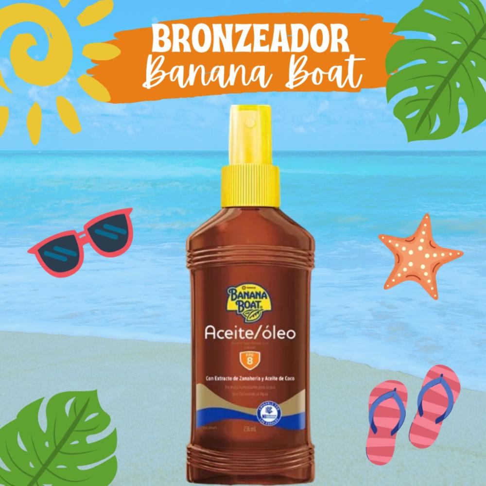 Encontraproduto.com.br - Bronzeador Banana Boat FPS-8 Spray óleo