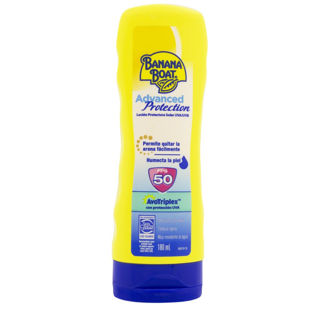 Encontraproduto.com.br - Protetor Solar Banana Boat Advan Fps50 180Ml - Banana Boat
