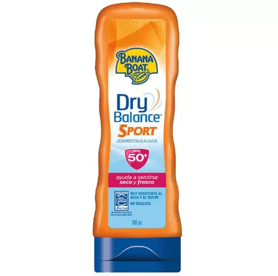 Encontraproduto.com.br - Banana Boat Drybalance Sport Fps50 180M - Banana Boat