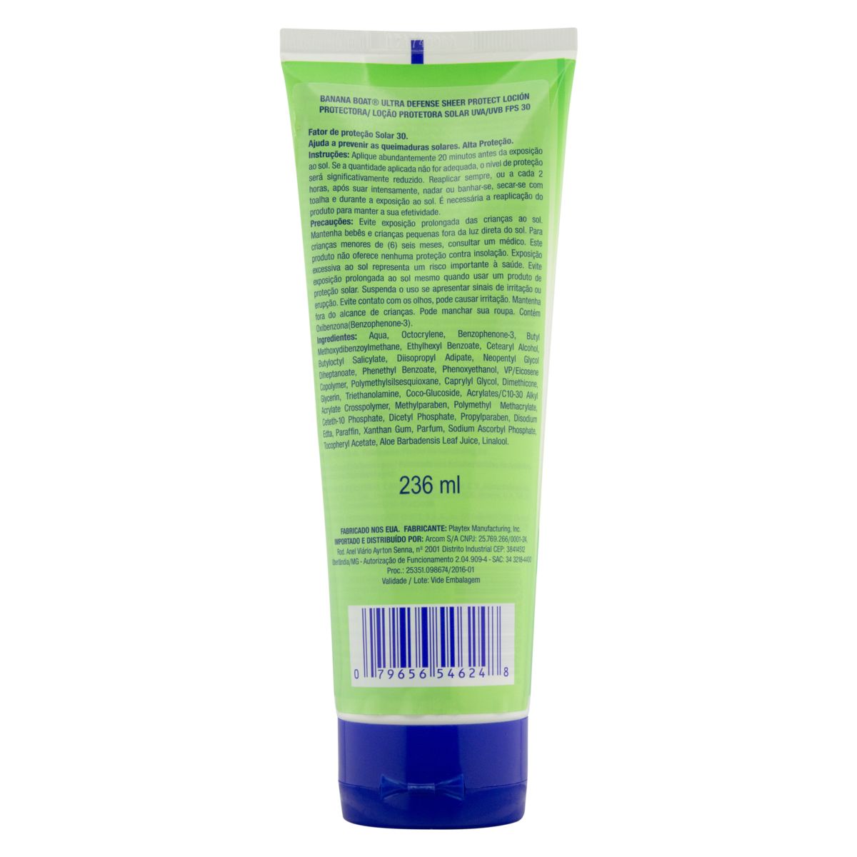 Encontraproduto.com.br - Protetor Sol Banana Boat Ult Def Fps30 236Ml - Banana Boat