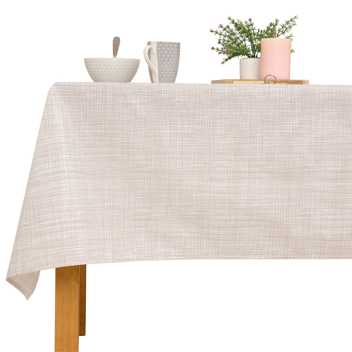 Toalha de Mesa 140X140 Linho