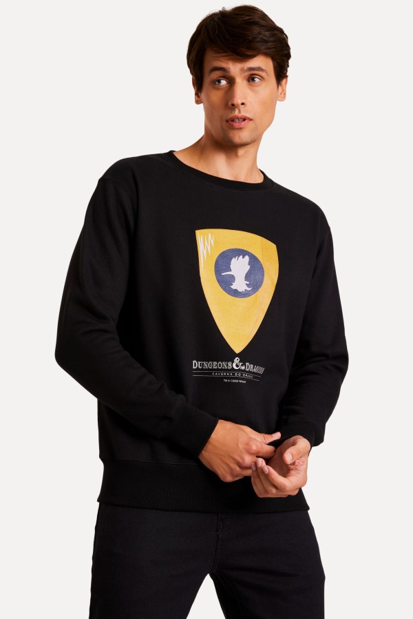 Moletom Careca D&d Escudo