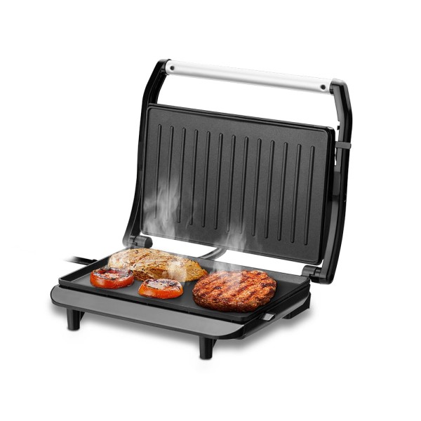 Encontraproduto.com.br - Mini Grill Panini 220v-850w com Acabamento Inox Multi - CE122OUT [Reembalado]