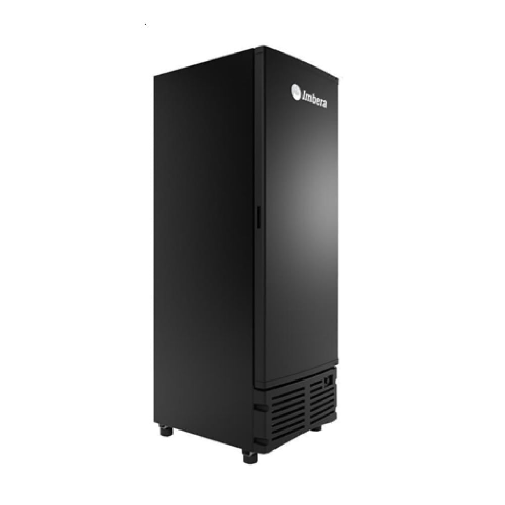 Freezer Vertical Imbera 561 Litros Porta Sólida Full Black Preto EVZ21 - 220 Volts