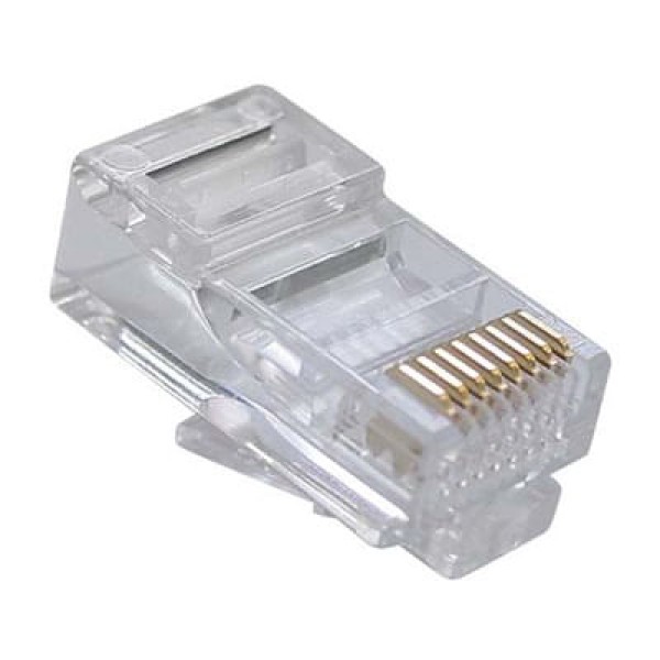 Encontraproduto.com.br - Conector RJ-45 Nexxt Macho CAT6 AW102NXT04 (MP)