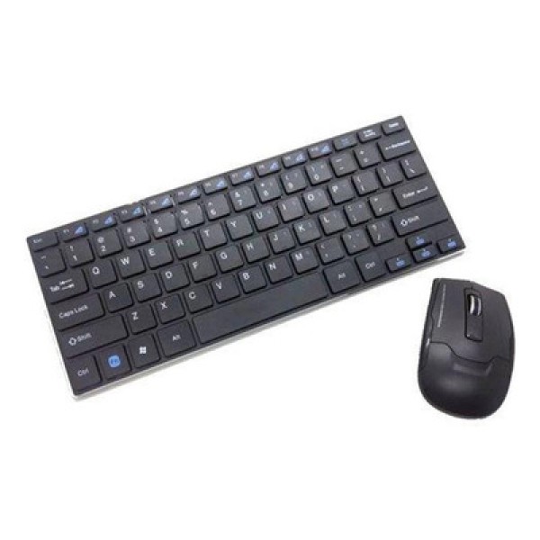 Encontraproduto.com.br - Teclado Mouse Original Sem Fio Ultra Slim Fino Alumínio Usb