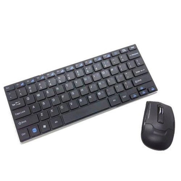 Encontraproduto.com.br - Teclado Mouse Original Sem Fio Ultra Slim Fino Alumínio Usb
