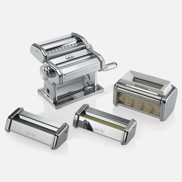 Encontraproduto.com.br - Máquina de Macarrão Set Multipast 6 Tipos de Massas - 11030210 - Marcato