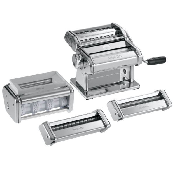 Encontraproduto.com.br - Máquina de Macarrão Set Multipast 6 Tipos de Massas - 11030210 - Marcato