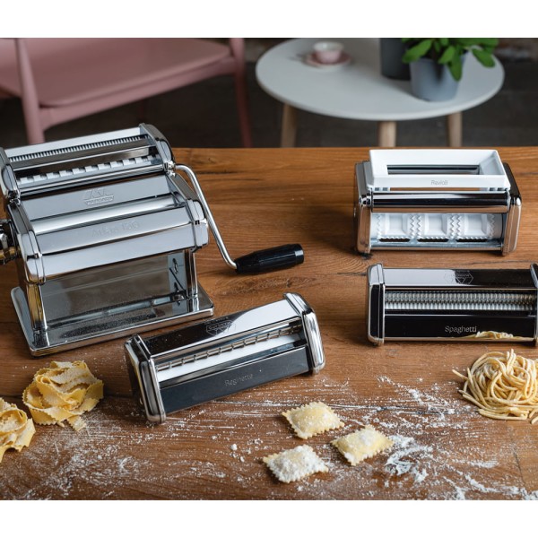 Encontraproduto.com.br - Máquina de Macarrão Set Multipast 6 Tipos de Massas - 11030210 - Marcato
