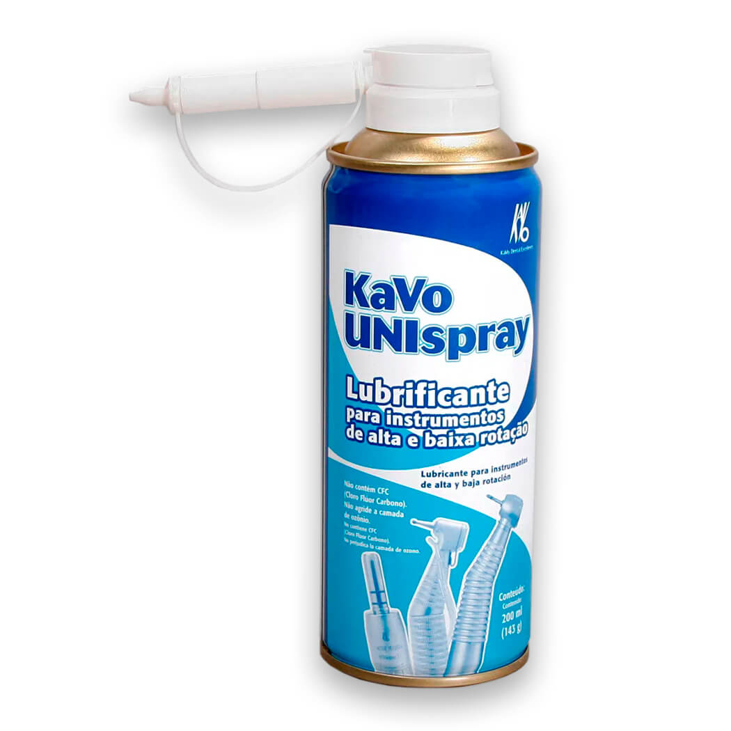 Encontraproduto.com.br - Lubrificante para Instrumentos Unispray 200ml - Kavo