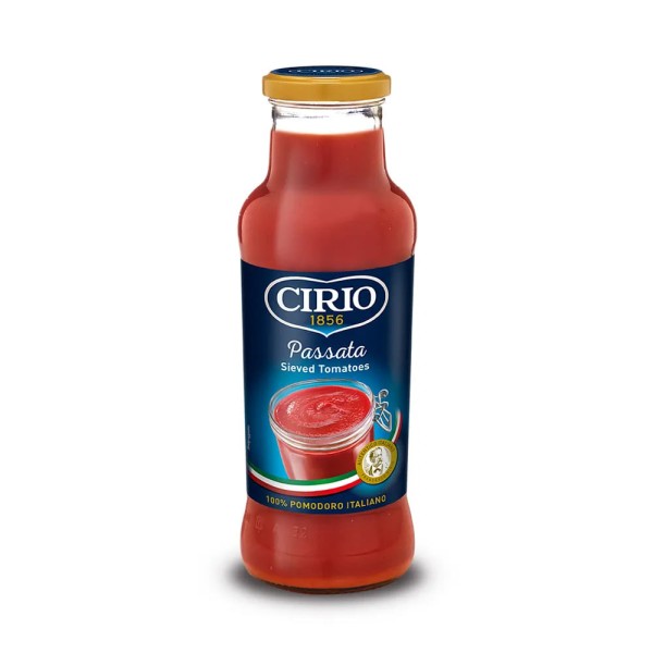 Encontraproduto.com.br - Molho de Tomate Cirio Passata Vidro com 700g