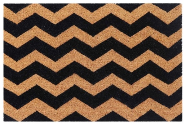 Encontraproduto.com.br - Capacho 40x60cm Chevron Coisas  Coisinhas