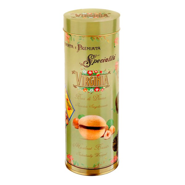 Encontraproduto.com.br - Biscoito Amanteigado Amaretti Baci di Dama Virginia 100g