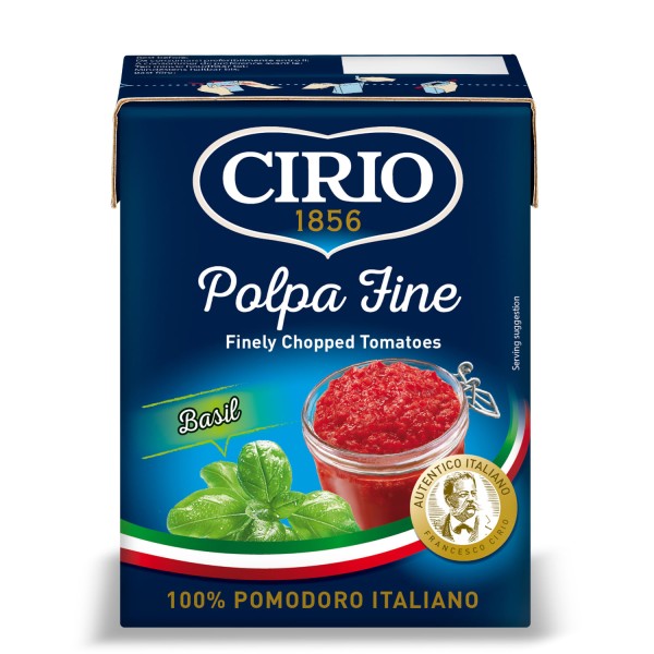 Polpa Tomate CIRIO Manjericão 390g